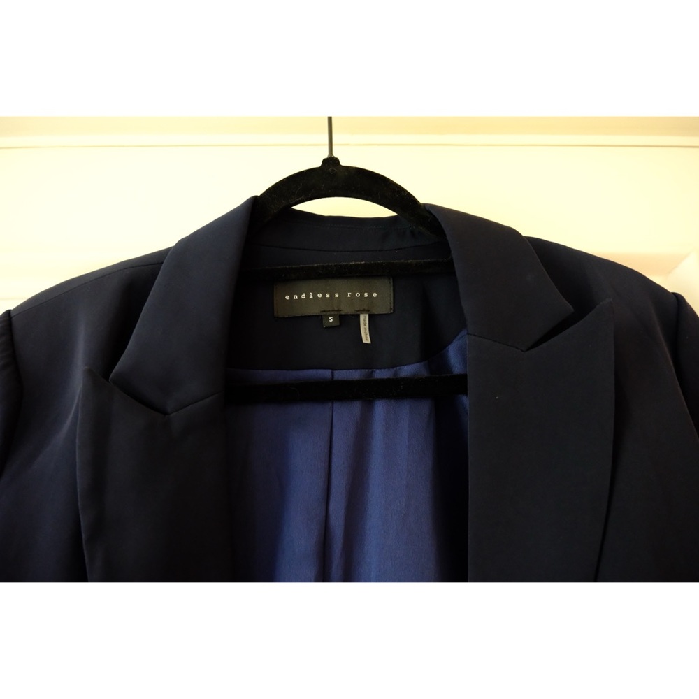 ENDLESS ROSE Navy
Women's Single Breasted Blazer